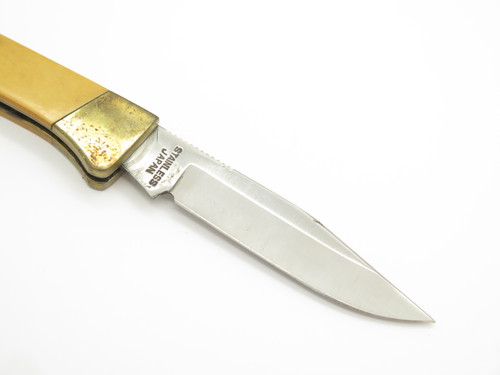 Vtg Gutmann Explorer Seki Japan 3" Folding Lockback Pocket Knife