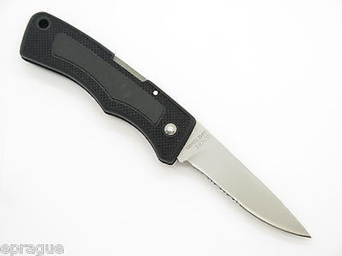 NOS Columbia River CRKT 6411 Badger Med. Light Folding Lockback Pocket Knife