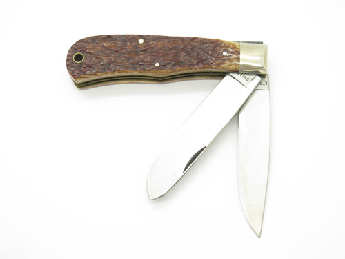 Vtg 1986 Sears Craftsman 100 Year Anniversary Camillus Trapper Folding Knife