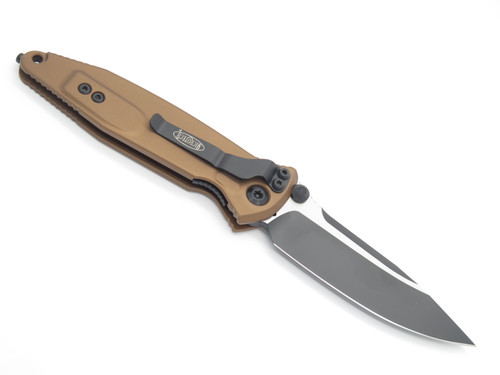 2019 Microtech Socom Elite 160-1 TA M390 Tactical Tan Folding Pocket Knife