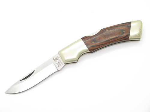 Vtg Frost Cutlery Seizo Imai Seki Japan Folding Hunter Lockback Pocket Knife