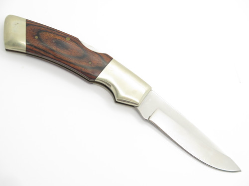 Vtg Frost Cutlery Seizo Imai Seki Japan Folding Hunter Lockback Pocket Knife