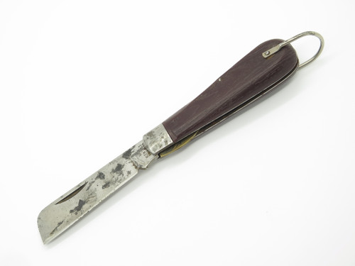 1990s Klein Tools USA Sheepfoot Rope Cutting Folding Pocket Knife