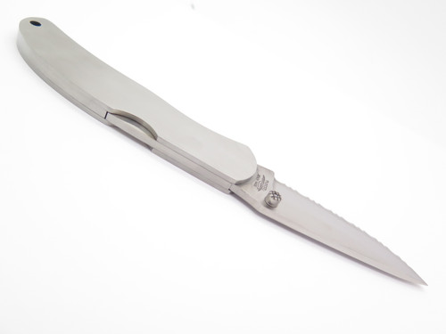 Vtg Parker Benchmade Imai Seki Japan Stainless Folding Lockback Pocket Knife