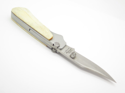 Vtg Parker Benchmade Imai Seki Japan Top Lock BN Stainless Folding Pocket Knife