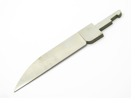 Vtg Schrade Rogers Blade Changer Warncliffe Knife Blade Shaped Blank Making Part