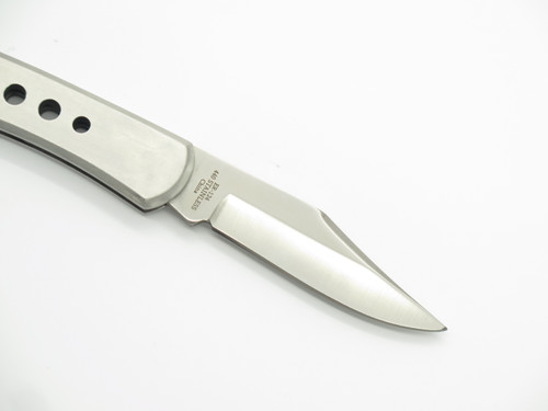 Elk Ridge ER-124S Stainless Steel 4.5" Folding Lockback Pocket Knife
