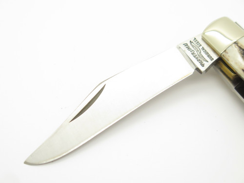 Vtg Parker Eagle Brand K-296 Seizo Imai Seki Japan Stag Folding Pocket Knife
