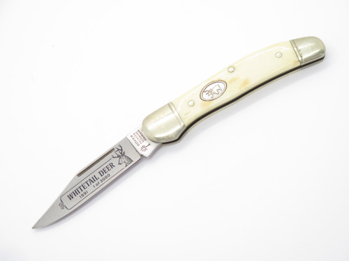 Vtg 1991 Boker Solingen Germany Wildlife Series Whitetail Folding Pocket Knife