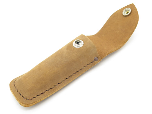 Buck 110 426 Bucklite Brown Distressed Leather Folding Hunter Knife Sheath
