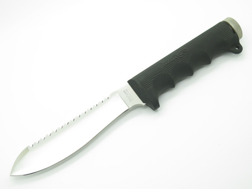 Vtg 1980s Kershaw 1005 SF Hattori Seki Japan Fixed Blade Hunting Survival Knife