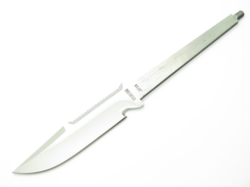 Vtg 1990s Ocean Edge Hattori Seki Japan Fixed Clip Blade Dive Knife Blade Blank