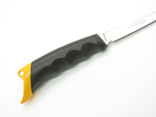 Vtg NOS Kershaw 1234 Seki Japan 6.75" Fillet Spoon Fishing Fixed Blade Knife