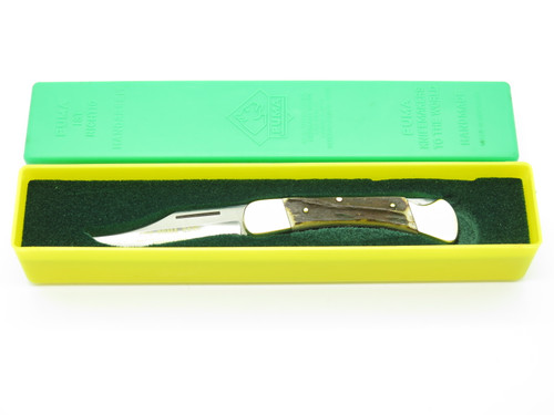 VTG 1982 PUMA 900 EARL SOLINGEN GERMANY STAG FOLDING LOCKBACK POCKET KNIFE