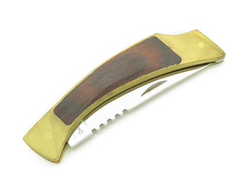 Vtg 1980 Browning USA Sportsman 2518F15 Tracker Folding Lockback Pocket Knife