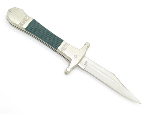 Vtg c. 1970 Premier H120 Imai Seki Japan Decorative Lockback Folding Boot Knife