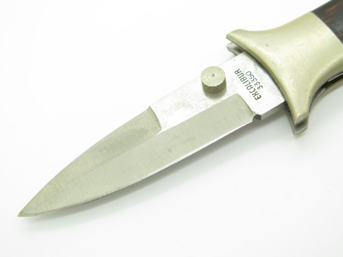 Vtg Shelham Excalibur Tak Fukuta Seki Japan Folding Boot Linerlock Pocket Knife