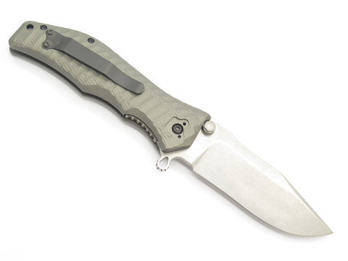 Darrel Ralph HTM Gunhammer 5" Grey Aluminum S90V Assisted Folding Pocket Knife