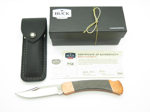 Buck BCCI 110 Copper S30V 110CFSBCCI Custom Limited Folding Hunter Knife