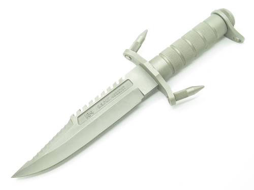 Vintage Buck 184 Buckmaster 6.3 Last Version 1998-99 Fixed Bowie Navy Seal Knife