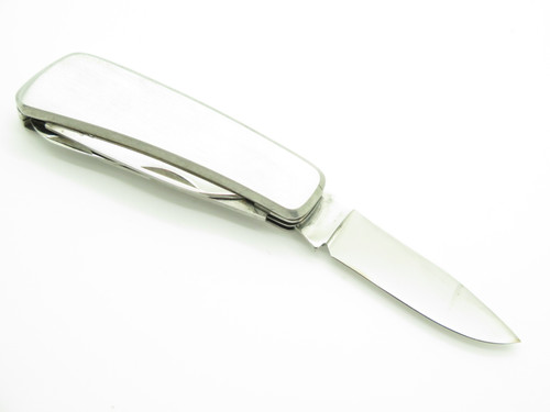 Vtg Kershaw Kai 5600 Seki Japan Stainless Gentleman Scissor Folding Pocket Knife