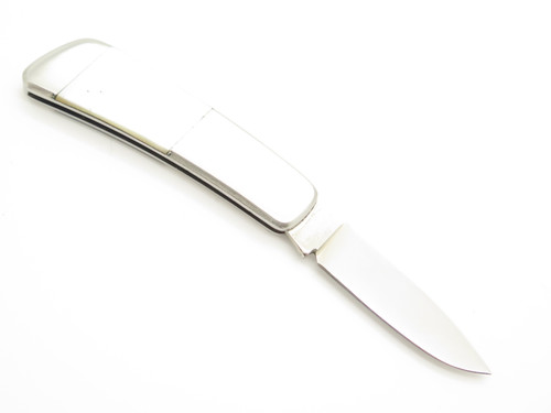 Vtg Kai 5310 Seki Japan 2-3/8" Stainless Pearl Folding Slipjoint Pocket Knife