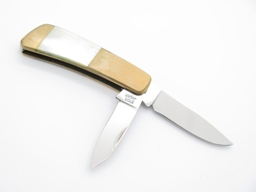 Vtg Kershaw Kai 5700 Seki Japan Gentleman Pearl 2 Blade Folding Pocket Knife