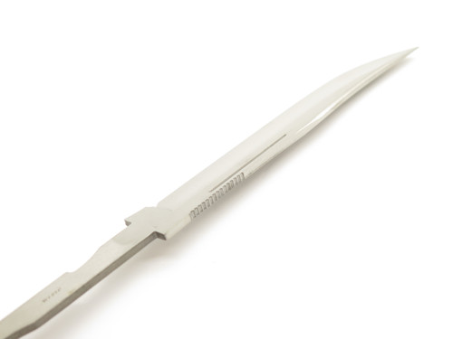 Vtg Tak Fukuta Seki Japan AUS8A 5.125" Hunting Fixed Knife Making Blade Blank