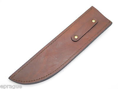 Marbles Trailmaker Leather Bowie Knife Pouch Sheath 10" Fixed Blade Cold Steel