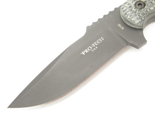 Pro Tech USA Les George Rockeye 52100 Fixed Blade Hunting Camp Knife