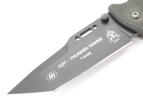Tops Fox Italy Thunder Hawke T-#056 Tanto Framelock N690Co Folding Pocket Knife