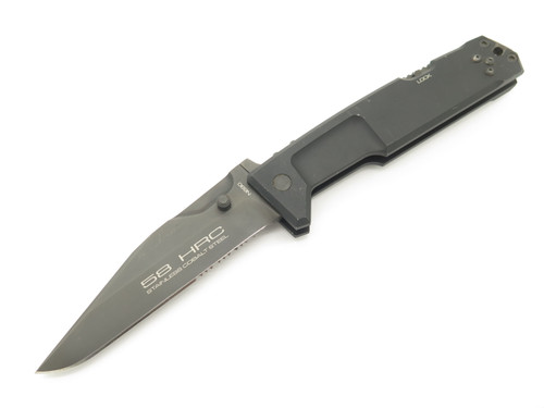 Vtg Extrema Ratio M.P.C. Prototype Cobalt N690 Heavy Duty Folding Lockback Knife