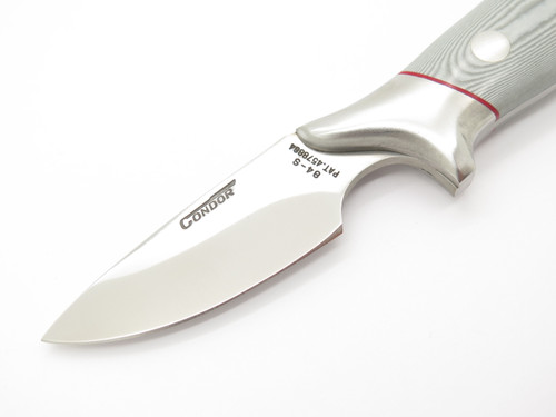 Vtg 1980s Condor Secnos 84-S Hoffman Seki Japan AUS8 Fixed Caper Hunting Knife