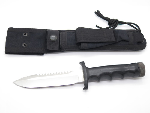 Vtg 1980s Prototype Explorer Attack Wilderness Fixed 6" Blade Survival Knife