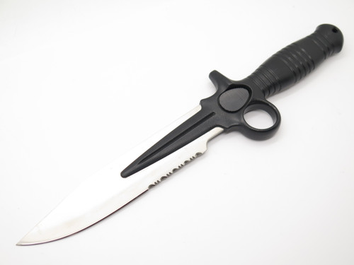 Vtg Explorer Pat Pend Tak Fukuta Seki Japan Combat Bowie Fixed Blade Knife