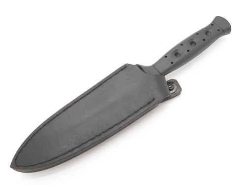 Vtg 1980s Seki Japan Explorer Prototype Medium Dagger Black Fixed 5" Blade Knife