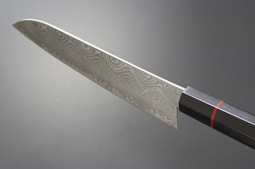 Kanetsune Seki Japan KC-813 Namishibuki Santoku Damascus 180mm Kitchen Knife