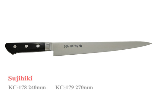 Kanetsune Seki Japan KC-178 Sujihiki AUS-10 Stainless 240mm Kitchen Chef Knife