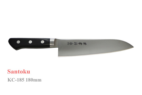Kanetsune Seki Japan KC-185 Santoku AUS-10 Stainless Steel 180mm Kitchen Knife
