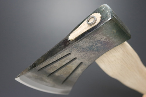 Kanetsune Knives Seki Japan KB-158 Danro White Oak Wood Handle Hatchet Axe
