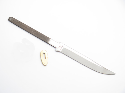 Vtg '80 Ka-bar Olean 1226 Seki Japan Little Finn Fixed Knife Making Blade Blank