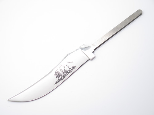 Vtg No Stamp Case XX Kodiak 6" Fixed Hunting Knife Making Blade Blank