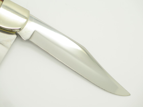 Case XX 5265 Stag Double Blade Folding Hunter Pocket Knife & Sheath in Box