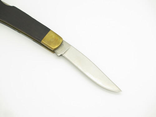 Vintage Camillus Usa Sword Brand MOP and Black Onyx Small Folding Pocket Knife
