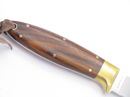 Vtg Seki Cut Bob Lum Design SC-121 Fixed Blade VG-10 Hunting Knife By Hattori