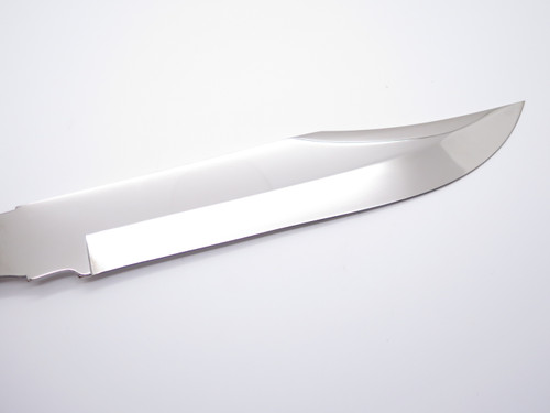 Vtg Explorer Seki Japan Fukuta 15" Bowie AUS8 Fixed Knife Making Blade Blank