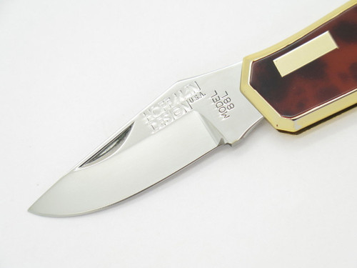 Vtg Hoffman 88L Kawakami Seki Japan Gentleman Tortoise Folding Pocket Knife