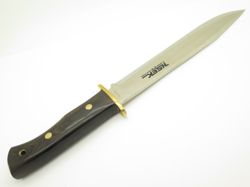 Vtg Custom G Sakai HSEK Hi-Speed Edge Knife Fixed 9.5 Blade Survival Bowie Knife