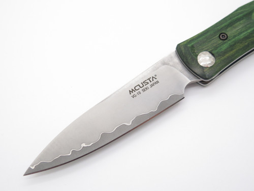 Mcusta MC-19 Higonokami Limited Seki Japan Green Higo Friction Folder Knife