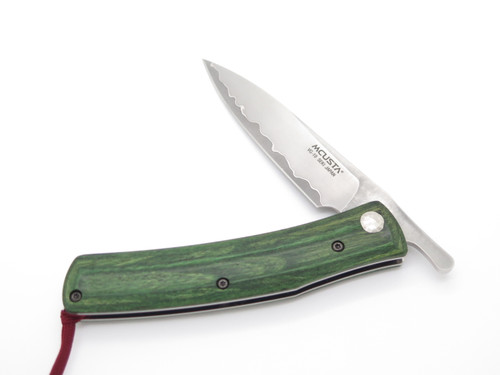 Mcusta MC-19 Higonokami Limited Seki Japan Green Higo Friction Folder Knife